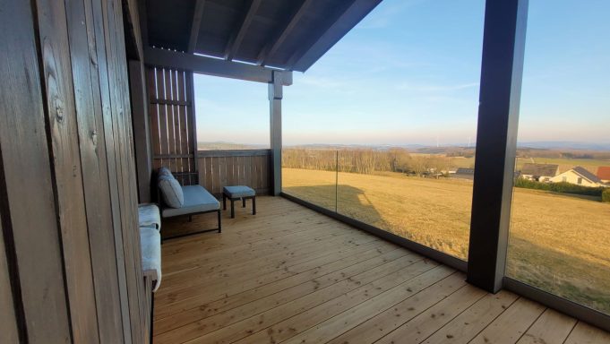 Wohnzimmer im Freien mit Wunderschöner Aussicht