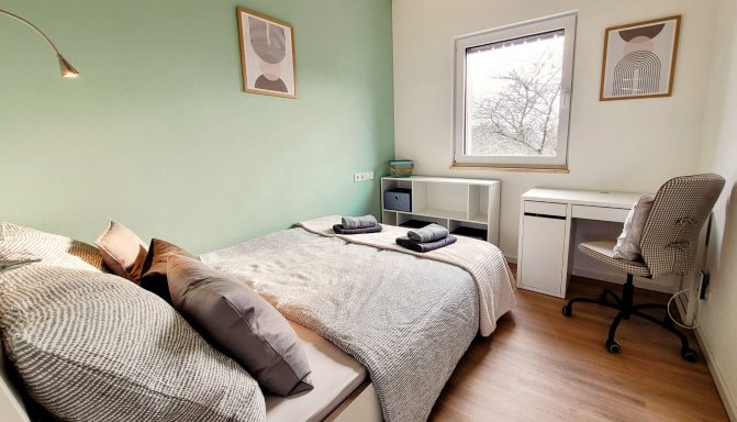 Schlafzimmer "grün"